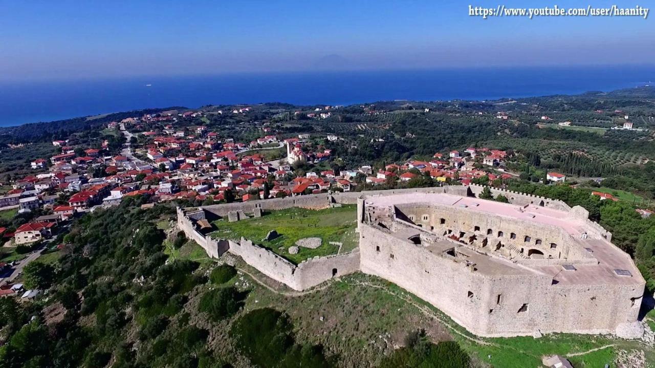 Ionian Sea Base Floor Villa Apartment At Kyllini Kástro Tornéze 外观 照片